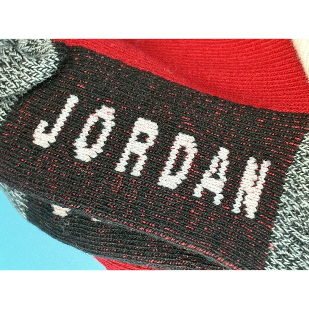 Jordan Infant Ankle Socks 6-Pack Red Black White Size 12–24 Months NWT
